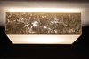 Deckenlampe Blattgold-Optik 40x40 cm