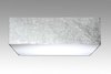 Deckenlampe Blattsilber-Opt.60x60 cm
